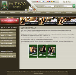 Fairway Casino est le fleuron de Visionary Igaming