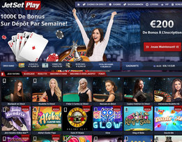 Avis Jetsetplay Casino