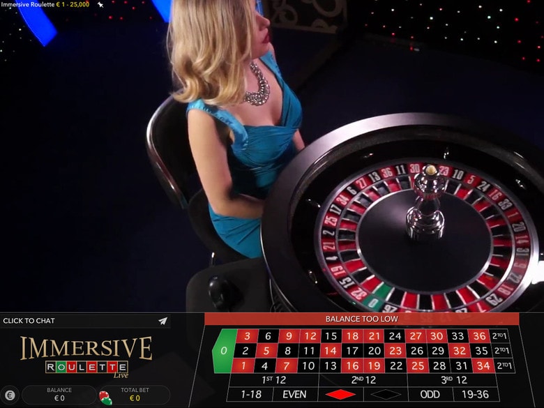 Plan de vue Roulette Immersive Plan de vue Roulette Immersive