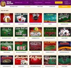 Live Casino Wild Sultan