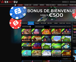 Machines à sous sur Exclusivebet Casino