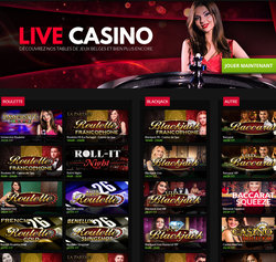 Roulette et Blackjack du casino de Spa sur Casino777
