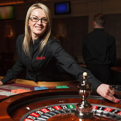 Croupier at Fitzwilliam Casino in Dublin