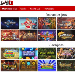 Pourquoi Lucky31 Casino est le casino le plus complet