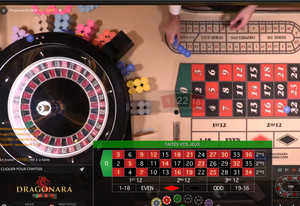 Dragonara Roulette meilleure table de roulette en ligne