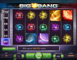 machine à sous Big Bang