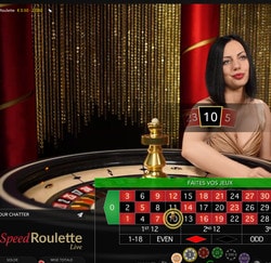 Speed Roulette d'Evolution Gaming: jeu de roulette en ligne rapide