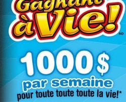 Machine à sous Gagnant à Vie de Loto-Québec