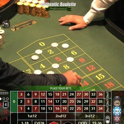 Authentic Roulette Professional du Casino Saint-Vincent