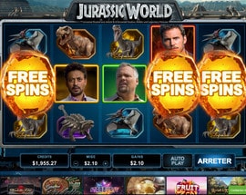 Machine à sous Jurassic World de Microgaming