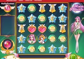 Machine à sous Moon Princess disponible sur Lucky31 Casino