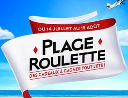 Plage Roulette du groupe Barriere