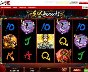 3 nouvelles machines à sous Microgaming sur Lucky31 Casino