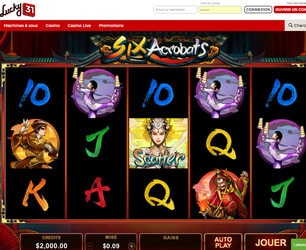 3 New Microgaming Slots at Lucky31 Casino