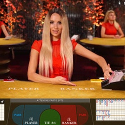 Baccarat Squeeze la table #1 Baccarat en ligne sur Cresus Casino