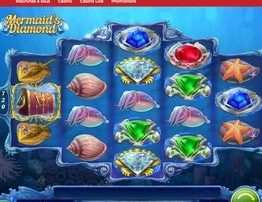 Machine à sous Mermaid’s Diamonds sur Lucky31 Casino