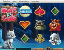 Machine a sous Wolf Cub de Netent sur Dublinbet