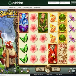 The Legend of Shangri-La slot machine at Dublinbet