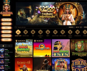 Cleopatra Casino sur Avis Casino