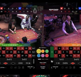 Nouvelles tables de roulette en ligne 2 en 1 Authentic Gaming