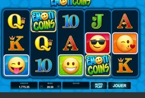 Machine à sous EmotiCoins de Microgaming