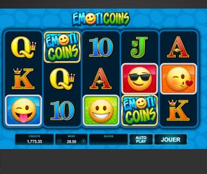 Machine à sous EmotiCoins de Microgaming