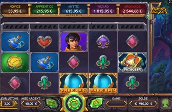 Machine à sous Ozwin’s Jackpot du logiciel Yggdrasil