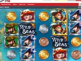 Machine à sous Wild Seas d'ELK Studios disponible sur Lucky31