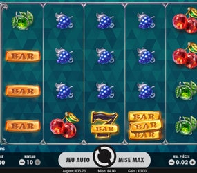 Fruit Spin slot machine available at Lucky31 Casino