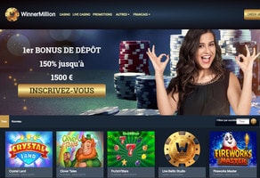 Avis Casino vous a rédigé une revue sur le casino en ligne WinnerMillion