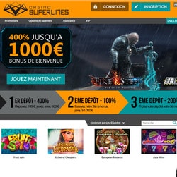 Casino Superlines intègre Avis Casino