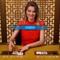 Live baccarat pas accessible en mode gratuit