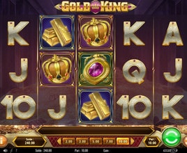 Machine à sous Gold King de Play’n Go