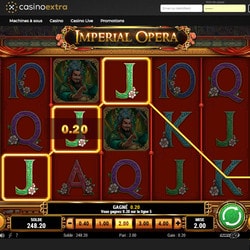 Casino Extra vous présente la machine à sous Imperial Opera de Play’n Go