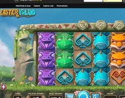 Machine à sous Easter Island disponible sur Casino Extra