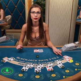 Mises et gains au Blackjack en live