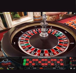 Roulette Americaine en Live