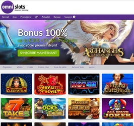 Avis Casino integre Omni Slots