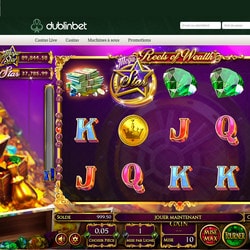 Reels Of Wealth slot machine at Dublinbet