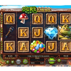 Ogre Empire slot machine from Betsoft available at Lucky31 Casino