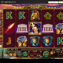 Machine à sous Golden Owl of Athena sur Casino Extra