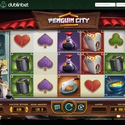 Machine à sous Pinguin City sur Dublinbet Casino