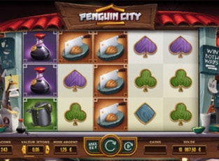 Machine a sous Pinguin City d'Yggdrasil