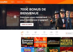 Casino Easybet Mobile sur iOS et Android