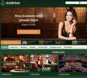 Dublinbet mobile, casino Android et iOS