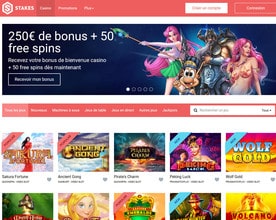 Stakes Casino Mobile sur iOS et Android