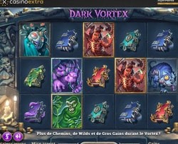 Machine a sous Dark Vortex sur Casino Extra