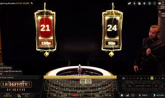 Lightning Roulette, table phare d'Evolution Gaming Lightning Roulette, table phare d'Evolution Gaming