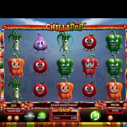 Free Chillipop slot machine without registration at Lucky 31 Casino