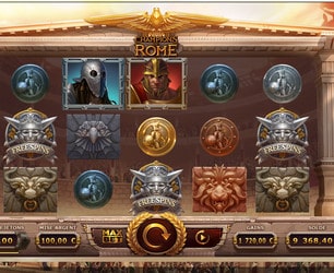 Machine à sous Champions of Rome d'Yggdrasil Gaming